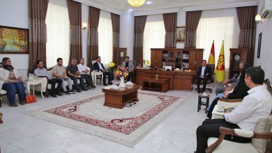 لقێ ٨ێ پارتی پێشوازی ل ستافێن نوی یێن سەندیکایێن ئەندازیارێن چاندنێ و نۆشدارێن فیتەرنەری کر