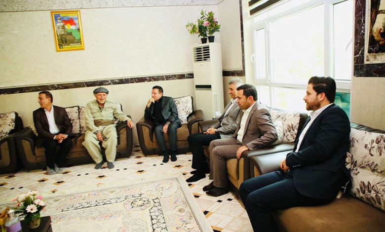 بەرپرسێ لقێ ٨ێ پارتی ژ نزیک هایداری رەوشا ساخلەمیا مام حەبیب کەلەش دبیت