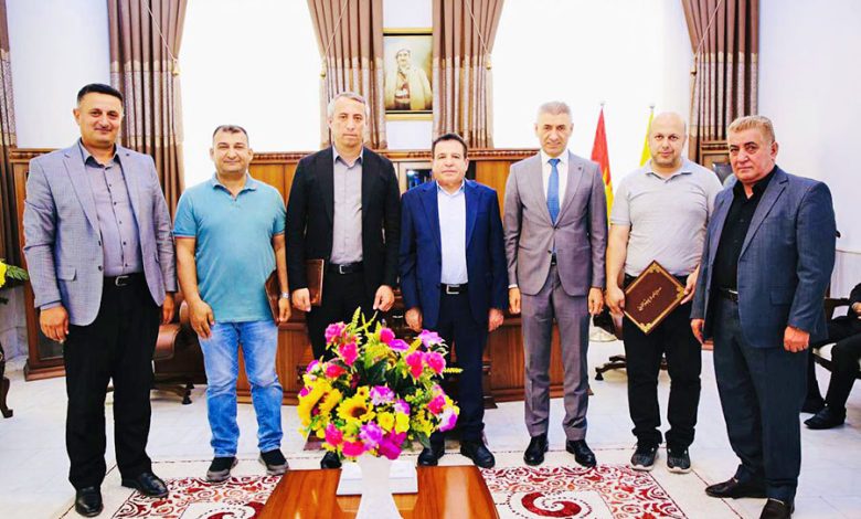 بەرپرسێ لقێ ٨ێ پارتی رێز ل لیژنا ئامادەکاریێن کونفرانسێ ئەندازیاران گرت