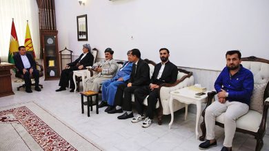 بەرپرسێ لقێ ٨ێ پارتی پێشوازیێ ل جەند عەشیرەتێن کوردستانا باکوور دکت