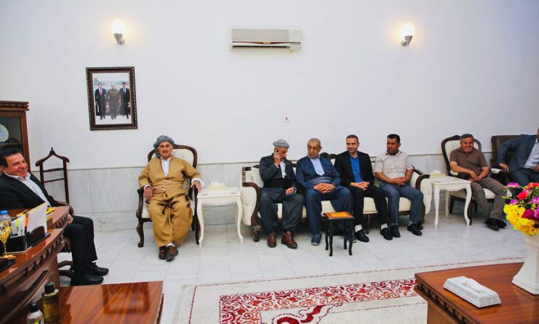 جڤاتا گۆندێ تویلەرێ و خۆجهێن وان یێن ل زاخۆ سەرەدانا بەرپرسێ لقێ ۸ێ پارتی دکەن